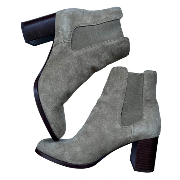 Madewell The Laura Chelsea Boot in Tan Suede Size 8 - Picture 1 of 10